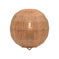 Lampe à poser Iguazu jute globe naturel 25 cm E27