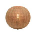 Lampe à poser Iguazu jute globe naturel 32 cm E27