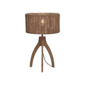 Lampe à poser Iguazu trépied bambou naturel 30 cm E27