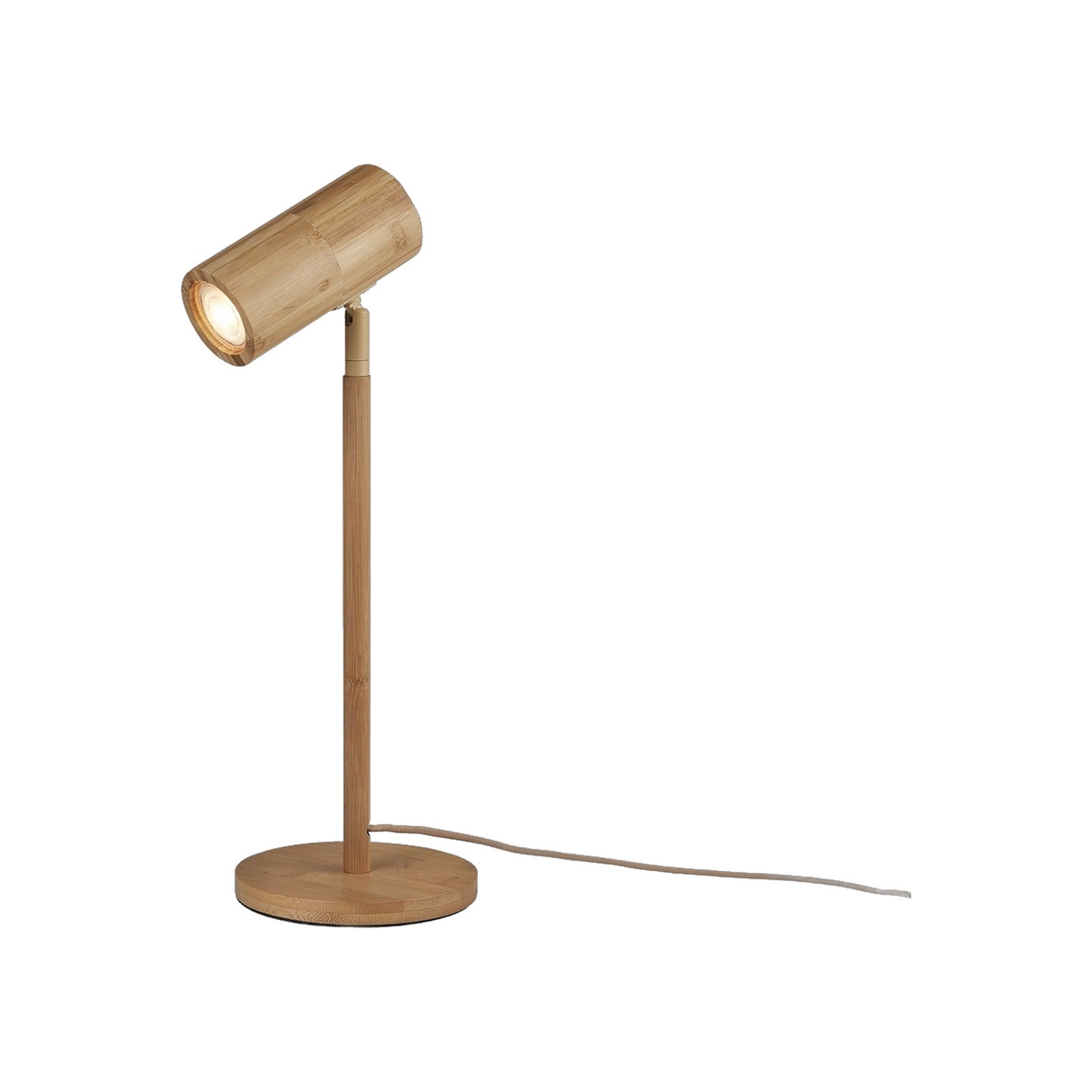 Lampe à poser Java bambou GU10 naturel