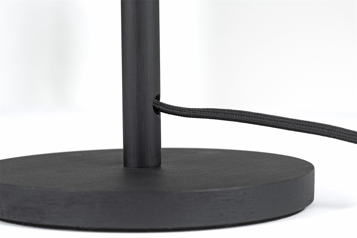 Lampe à poser Java bambou noir GU10, vue 9