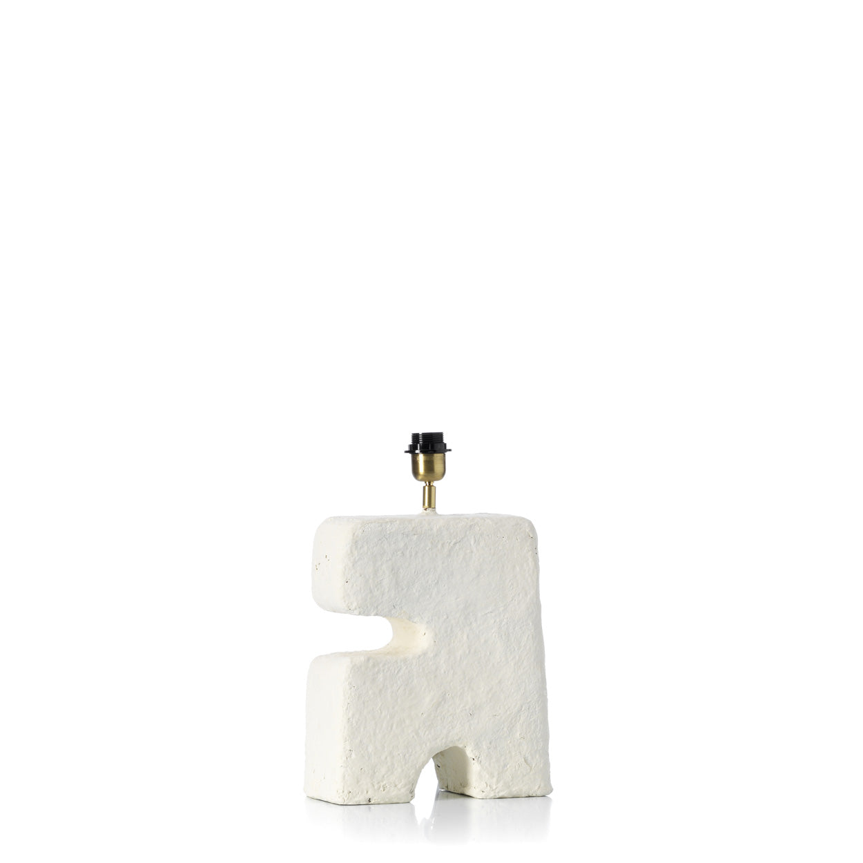 Lampe à poser L'Objet en papier mâché blanc 32 cm, vue 3
