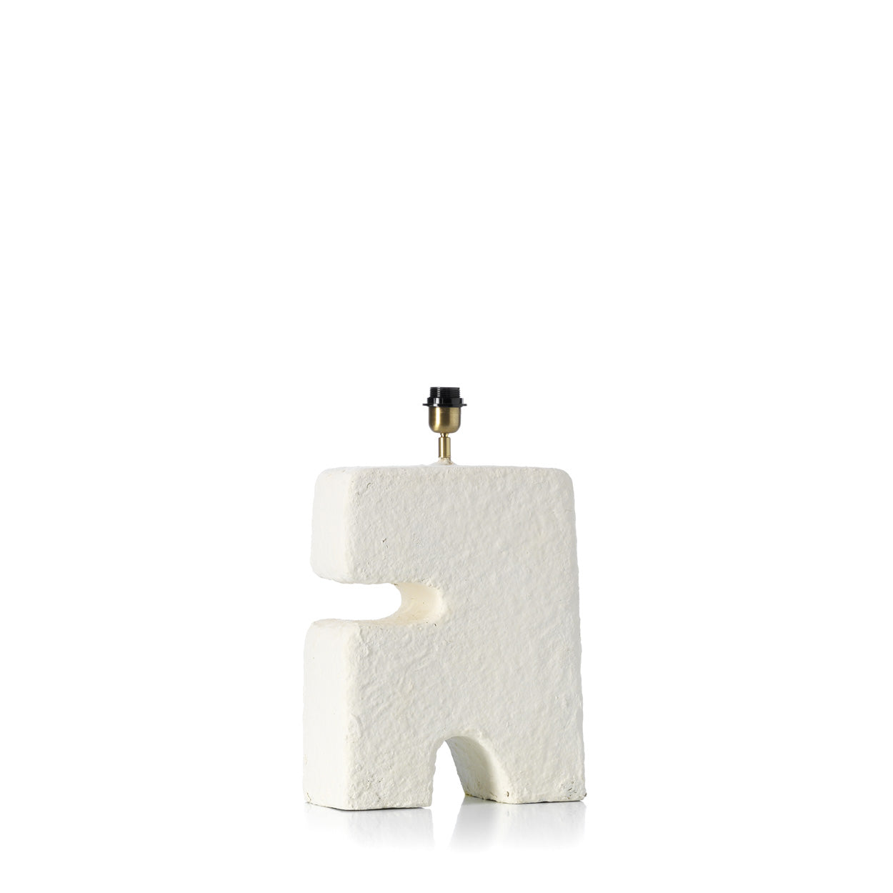Lampe à poser L'Objet en papier mâché blanc 40 cm, vue 4
