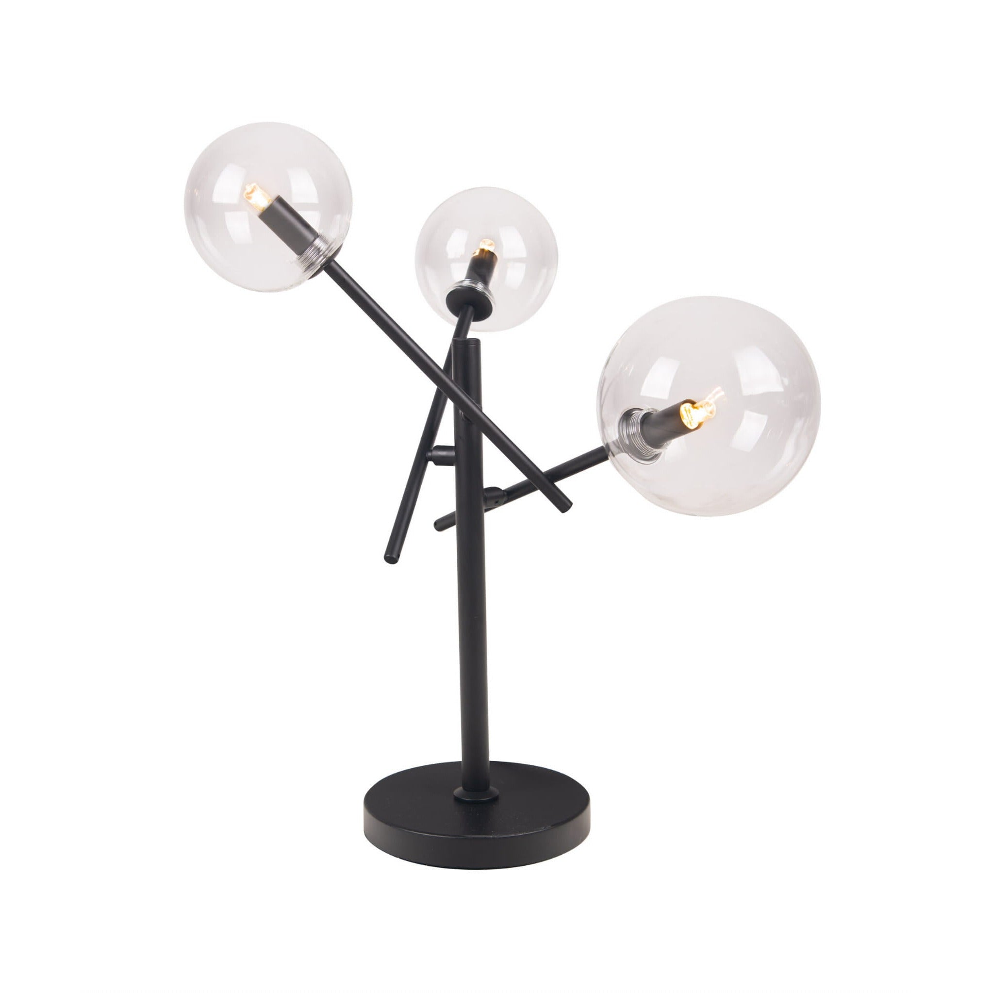 Lampe à poser Lollipop noire G9