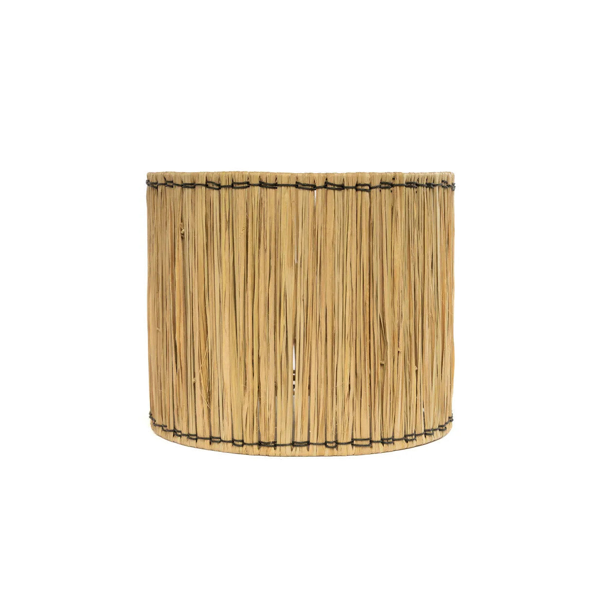 Lampe à poser Molokai en terre cuite et rotin 51 cm, vue 4