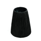 Lampe à poser Naxos en terre cuite noire et herbe tressée 56 cm, vue 5