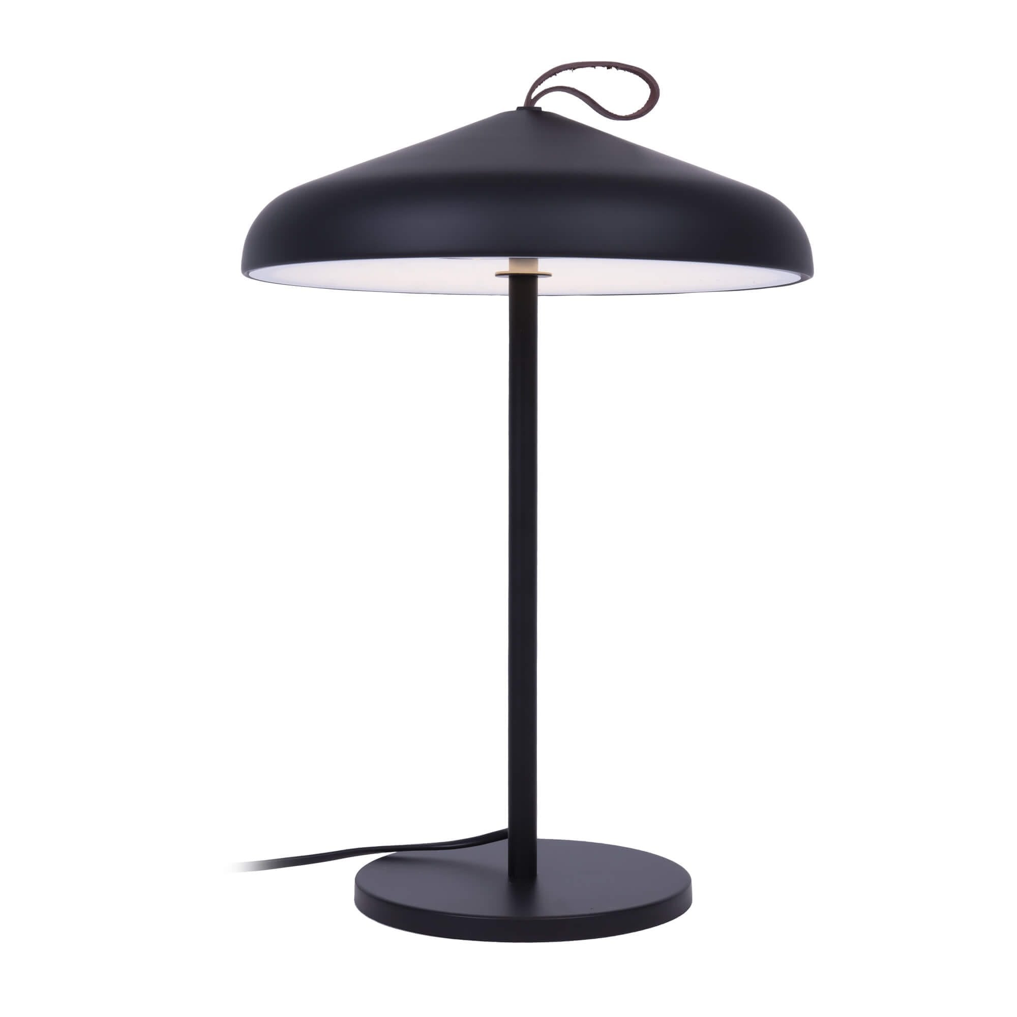 Lampe à poser Nord métal noir