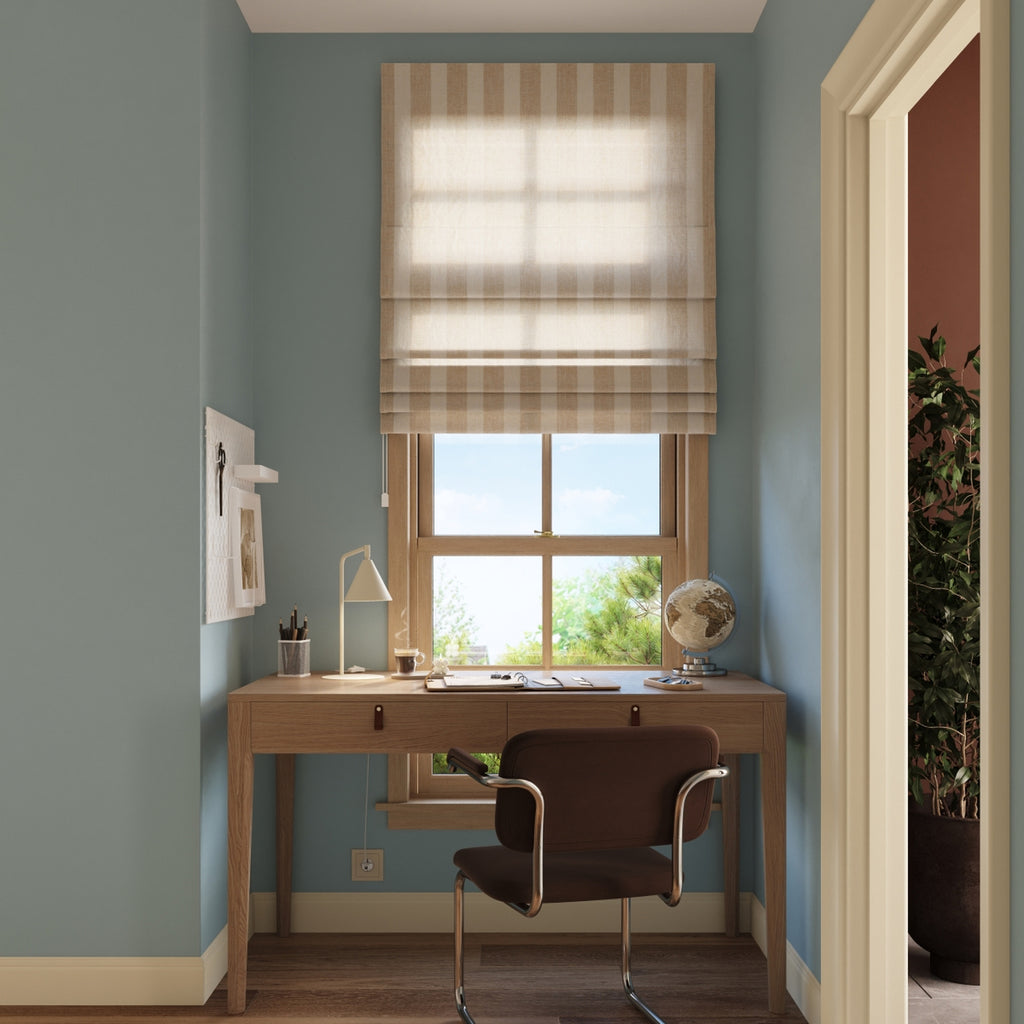 Lampe à poser Nox cône acier beige E14, vue 13