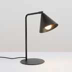 Lampe à poser Nox cône acier noir E14, vue 3