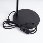 Lampe à poser Nox cône acier noir E14, vue 8