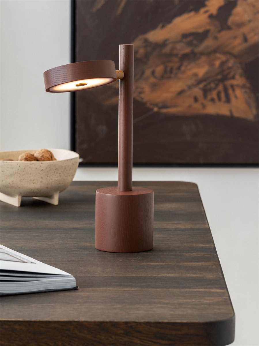Lampe à poser Okinawa frêne brun, vue 3