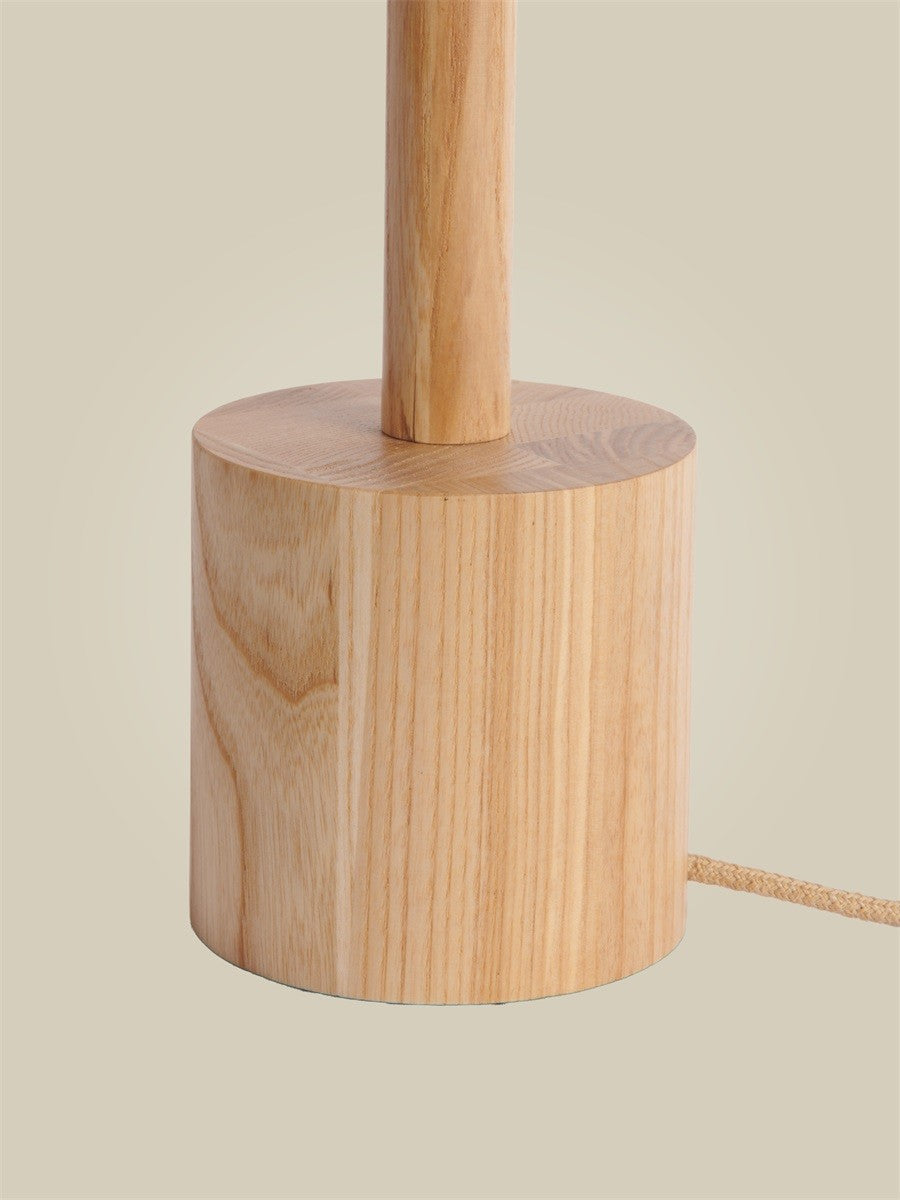 Lampe à poser Okinawa frêne naturel, vue 6