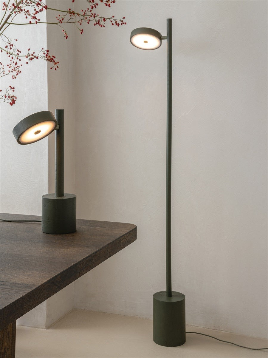 Lampe à poser Okinawa frêne vert, vue 2