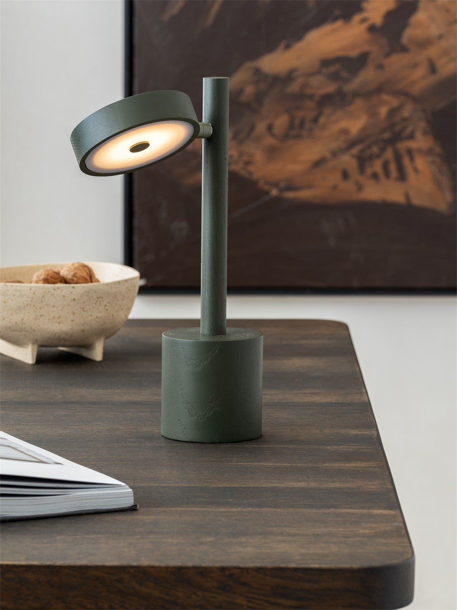 Lampe à poser Okinawa frêne vert, vue 3