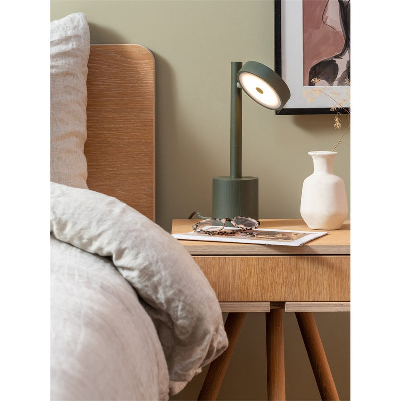 Dimensions Lámpara de mesa Okinawa fresno verde