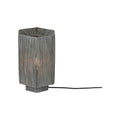 Lampe à poser Panama raphia gris E27