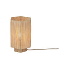 Lampe à poser Panama raphia naturel E27