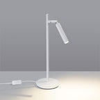 Lampe à poser Pastelo blanche G9 allumée