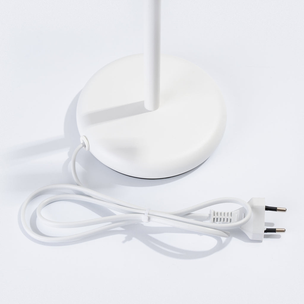 Lampe à poser Pastelo blanche G9, détail