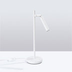 Lampe à poser Pastelo blanche G9 de profil