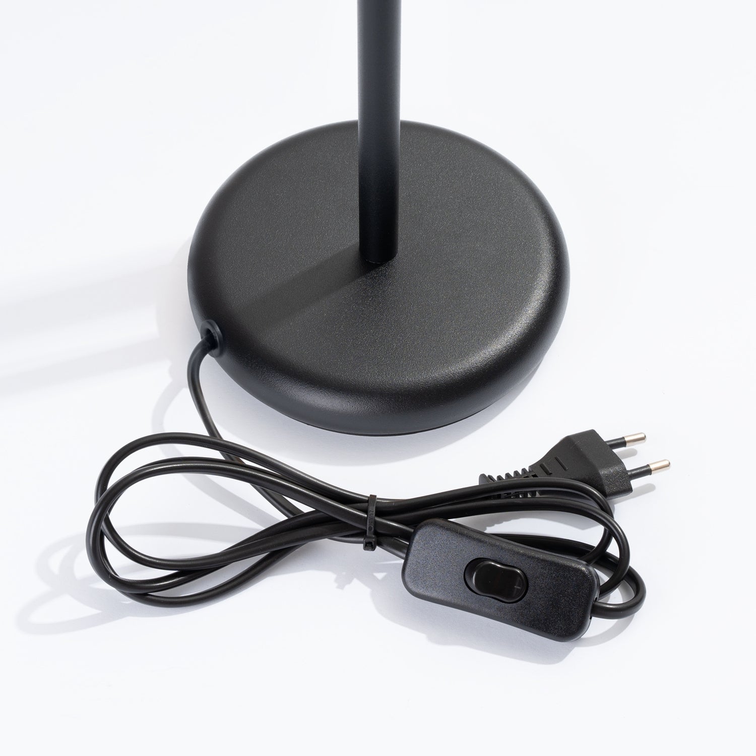 Lampe à poser Pastelo noire G9, détail