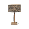 Lampe à poser pied droit Java naturel 32 cm E27