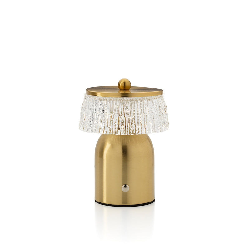 Dimensions Lampe à poser sans fil Disco Muffin en métal