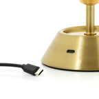 Lampe à poser sans fil Glow Sinatra en métal, vue 6
