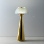 Lampe à poser sans fil Mushlampio en métal, vue 4