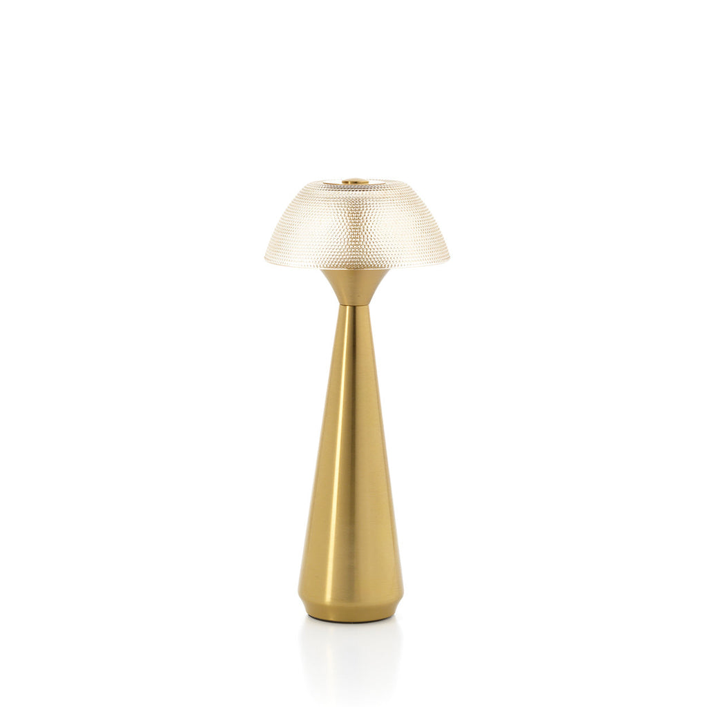 Lampe à poser sans fil Mushlampio en métal