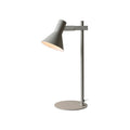 Lampe à poser Stavanger métal gris clair 51 cm E27