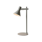 Lampe à poser Stavanger métal gris clair 51 cm E27