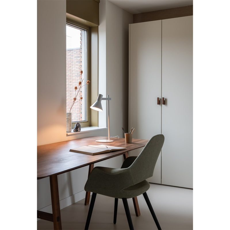 Dimensions Lampe à poser Stavanger métal gris clair 51 cm E27
