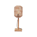 Lampe à poser Tanami rotin naturel lanterne 25 cm E27