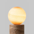 Lampe à poser Tivoli travertin sable 30 cm G9