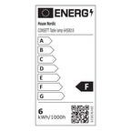 Étiquette énergie de la lampe de table Consett classe F