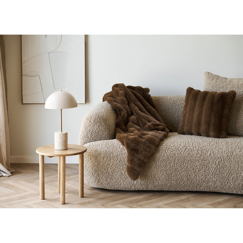 Dimensions Lampe de table Sheffield travertin et métal doré E27 45 cm