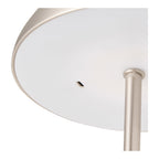 Lampe décorative Fenwick rechargeable acier brossé 30 cm vue de détail