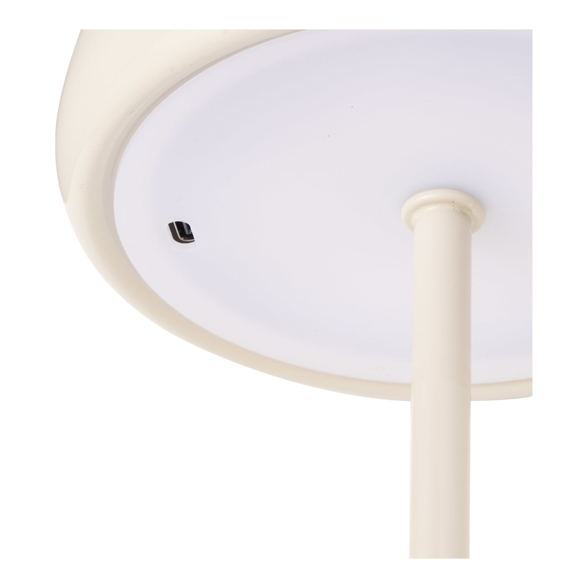 Lampe décorative Margate rechargeable sans fil beige 18 cm vue de détail