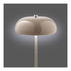 Lampe décorative Margate rechargeable sans fil taupe 23 cm vue de détail