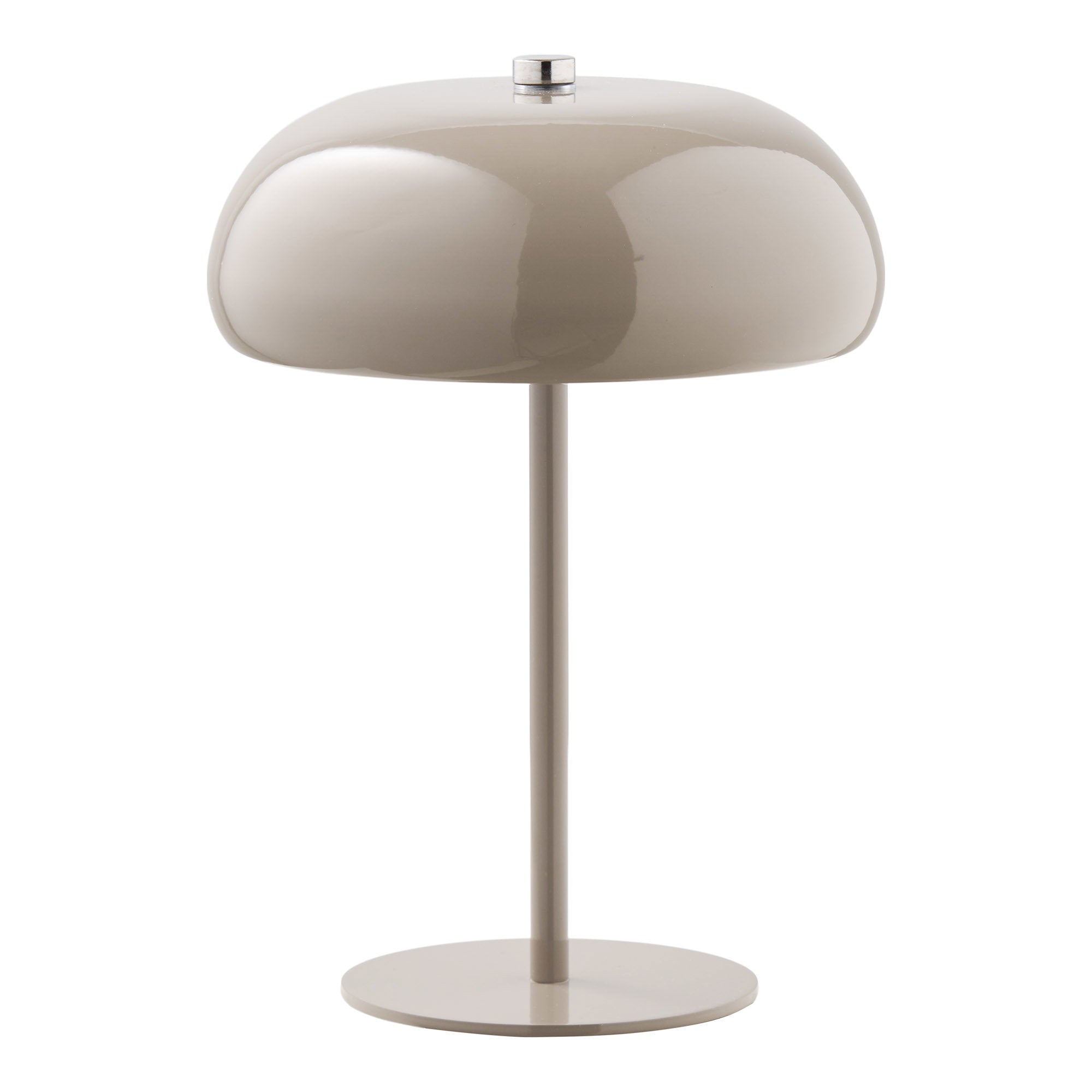 Lampe décorative Margate rechargeable sans fil taupe 23 cm