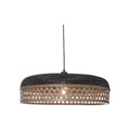 Lot de 2 suspensions Ubud bambou bicolore 60 cm E27