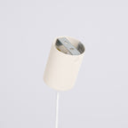 Lustre Nox 4 cônes acier beige E14, vue 8