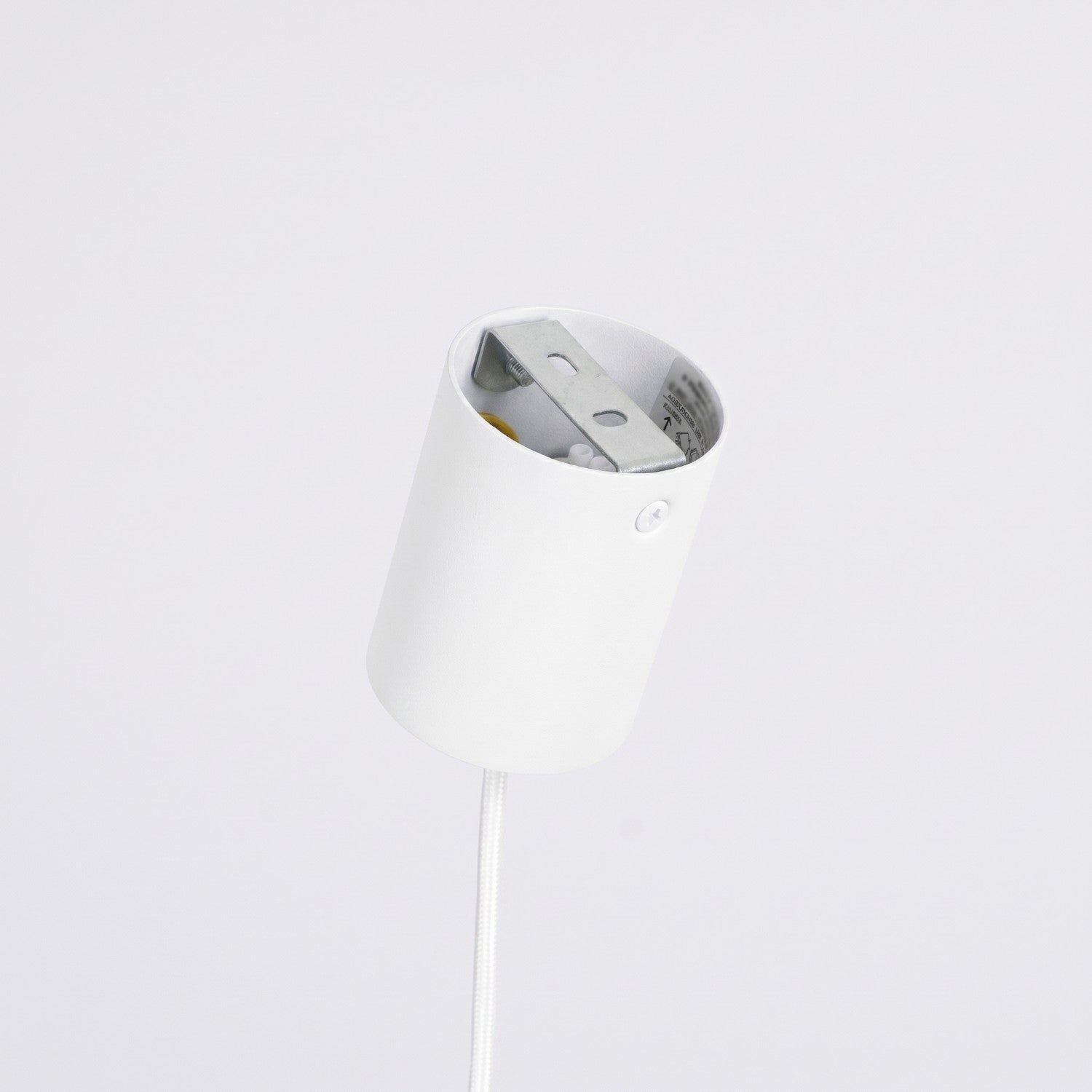 Lustre Nox 4 cônes acier blanc E14, vue 8