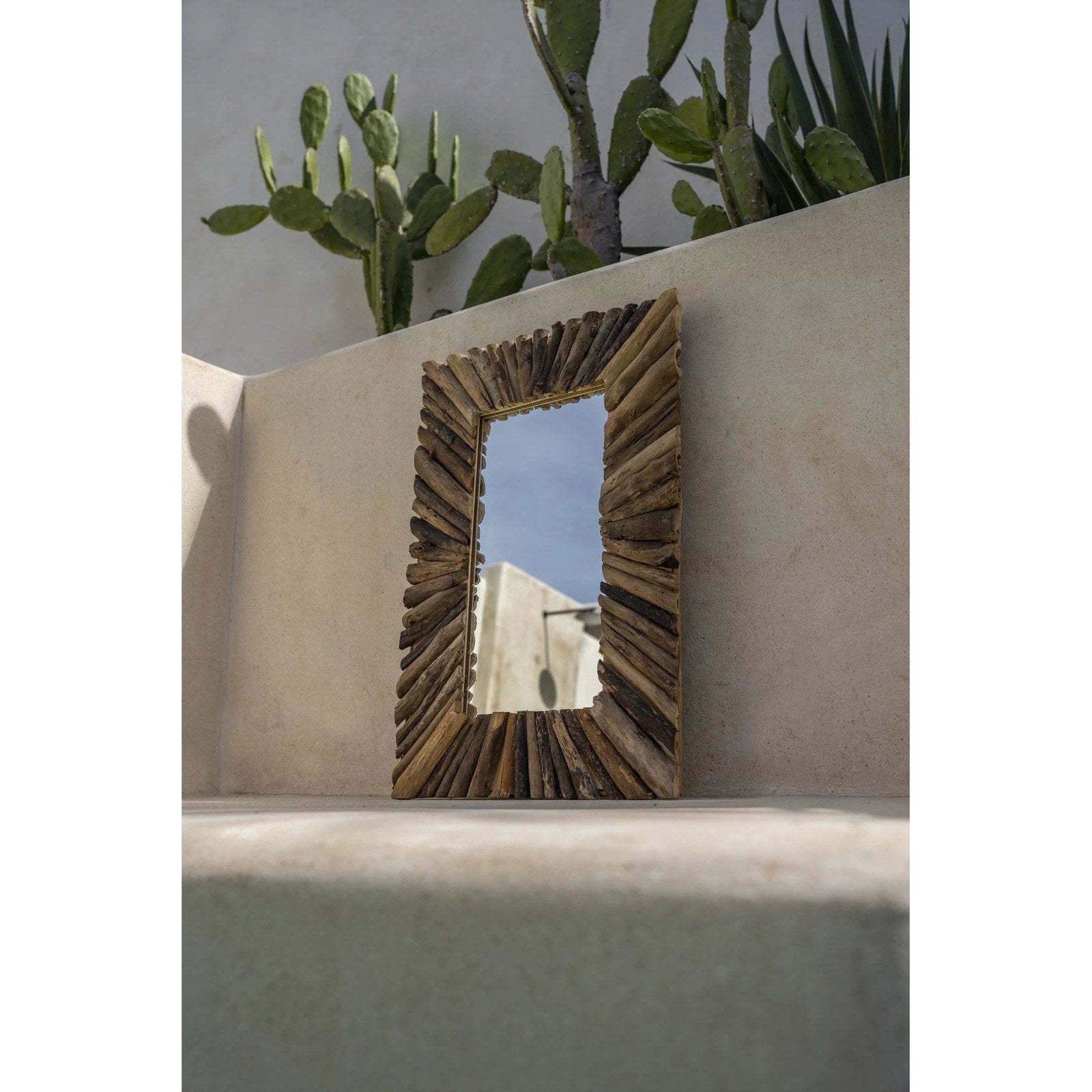 Miroir Driftwood en bois flotté, vue 3