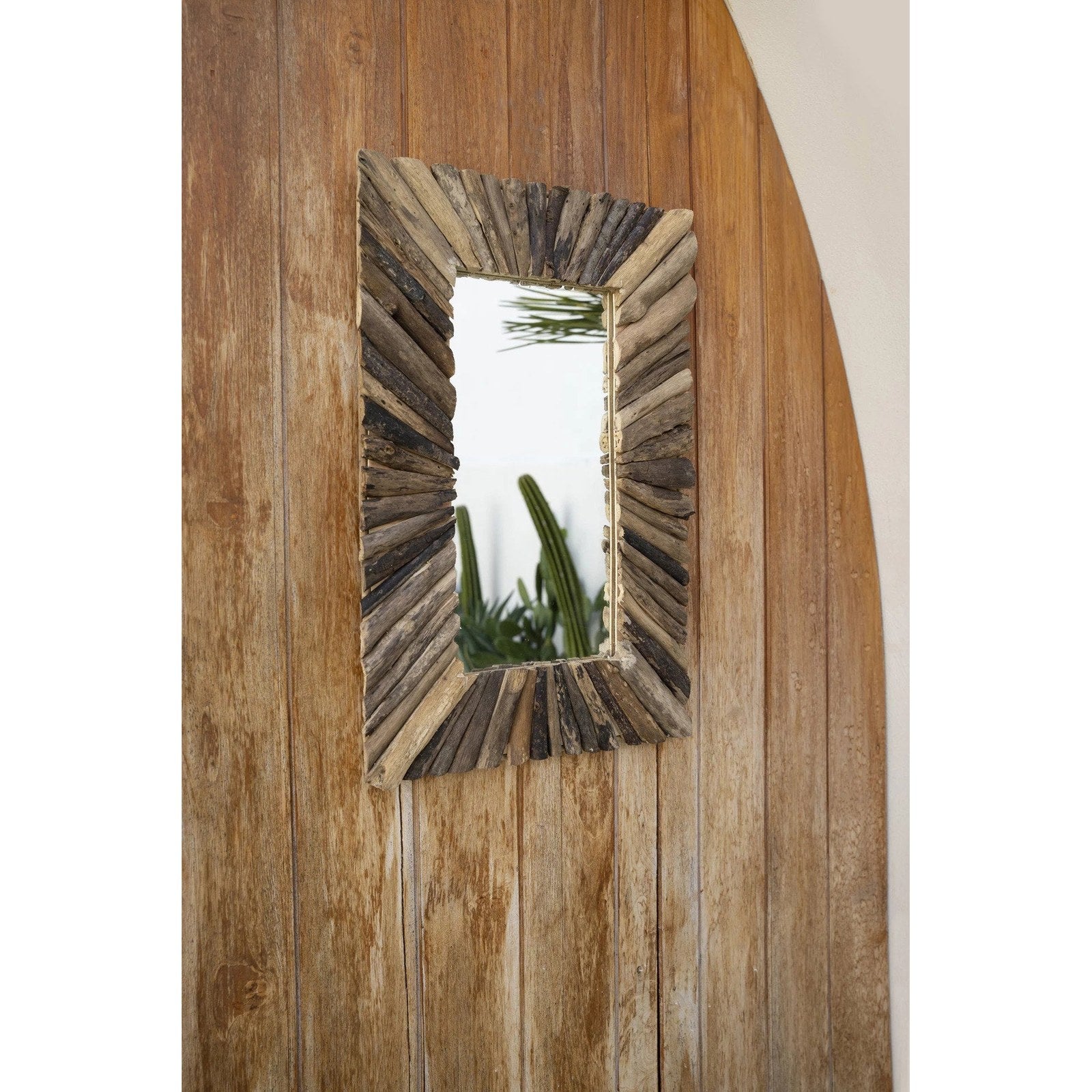 Miroir Driftwood en bois flotté, vue 4