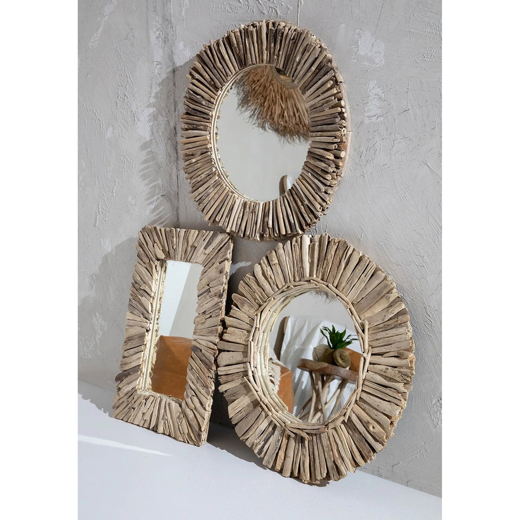 Miroir Driftwood en bois flotté, vue 6