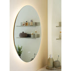 Miroir lumineux Kiama LED rond 80 cm en situation