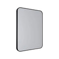 Miroir lumineux rectangulaire noir 76 x 91 cm