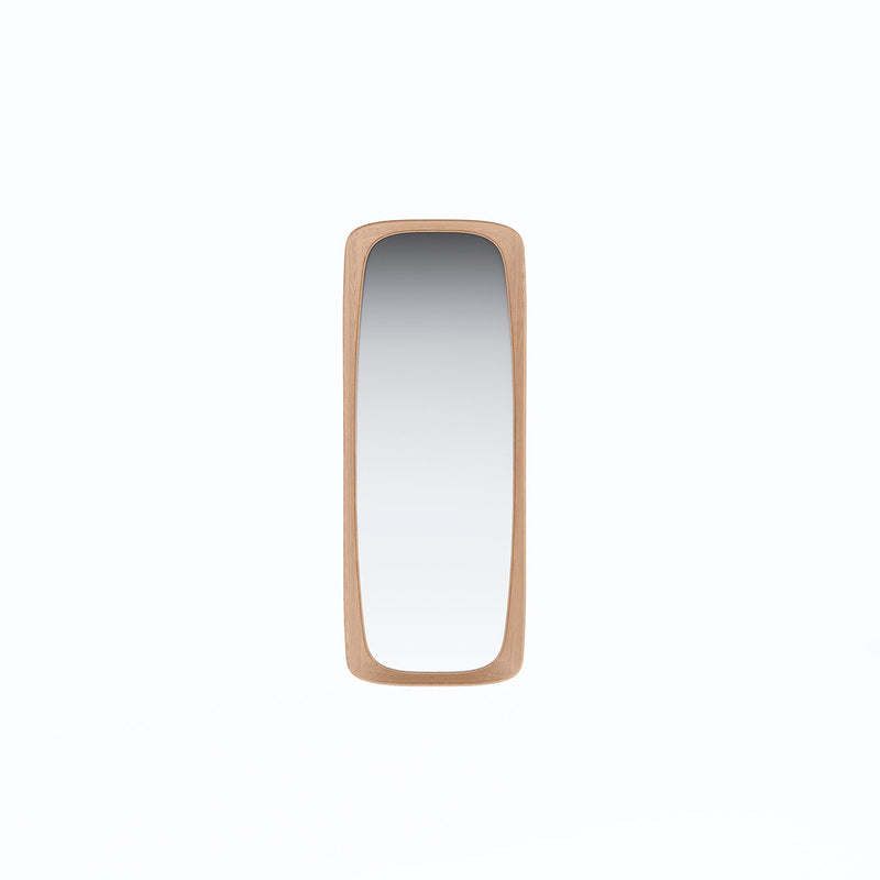 Dimensions Miroir mural rectangulaire Sixty's bois massif